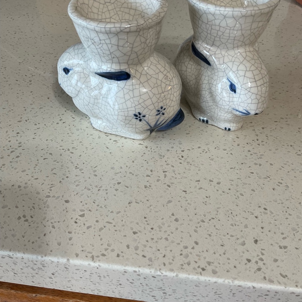 Vintage egg holder Bunnies